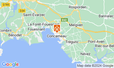 Mapa Concarneau Estdio 84656