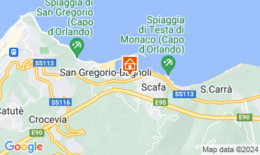 Mapa Capo d'Orlando Vivenda 54358