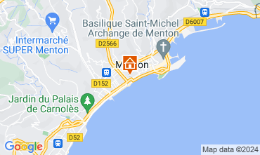 Mapa Menton Apartamentos 121435