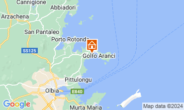 Mapa Golfo Aranci Apartamentos 66270