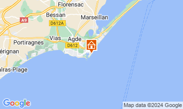 Mapa Cap d'Agde Apartamentos 33425