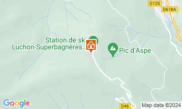 Mapa Luchon Superbagneres Estdio 68305