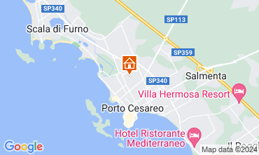 Mapa Porto Cesareo Apartamentos 128546