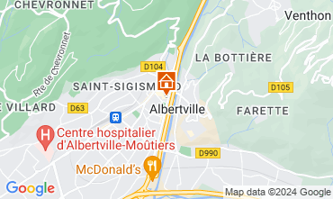 Mapa Albertville Estúdio 128691