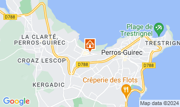 Mapa Perros-Guirec Apartamentos 7423