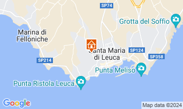 Mapa Santa Maria di Leuca Apartamentos 115115