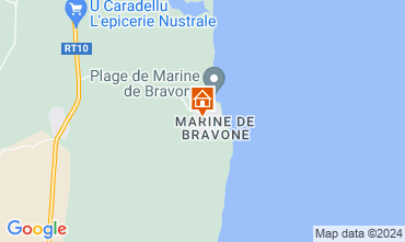 Mapa Bravone Apartamentos 11664