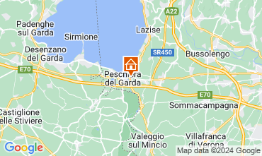 Mapa Peschiera del Garda Apartamentos 70850