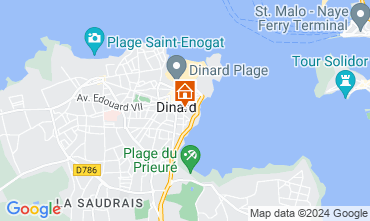 Mapa Dinard Apartamentos 127410