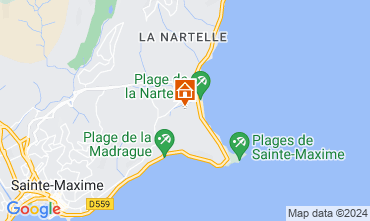 Mapa Sainte Maxime Vivenda 8541