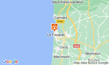 Mapa Le Touquet Estdio 71644