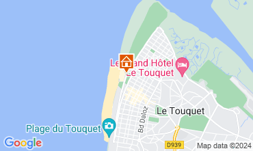 Mapa Le Touquet Estdio 71644