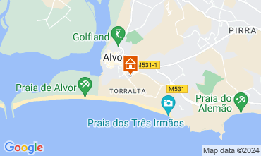 Mapa Alvor Apartamentos 121030