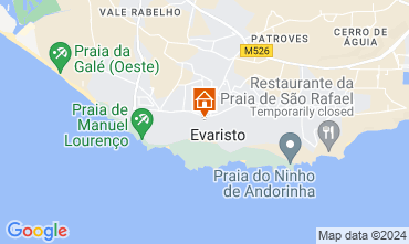 Mapa Albufeira Apartamentos 60943