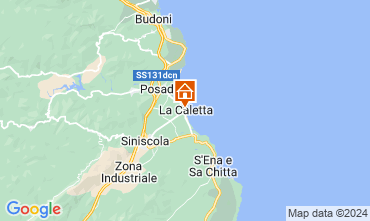 Mapa La Caletta Apartamentos 125191