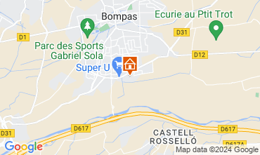 Mapa Canet-en-Roussillon Estdio 83412