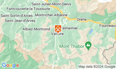 Mapa Valloire Apartamentos 26150