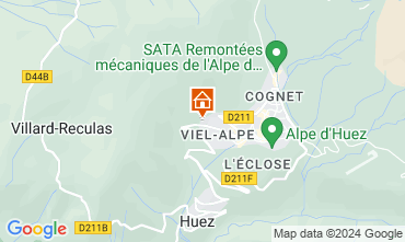 Mapa Alpe d'Huez Apartamentos 121849