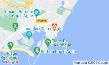 Mapa Cap d'Agde Apartamentos 68288