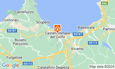 Mapa Castellammare del Golfo Apartamentos 80207