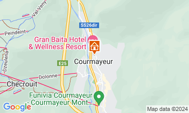 Mapa Courmayeur Apartamentos 122403