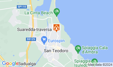 Mapa San Teodoro Vivenda 128784