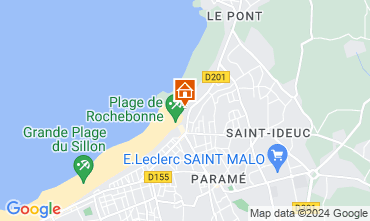 Mapa Saint Malo Apartamentos 108522