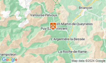 Mapa Puy Saint Vincent Estdio 79720