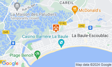 Mapa La Baule Estdio 45279