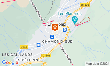Mapa Chamonix Mont-Blanc Apartamentos 127598