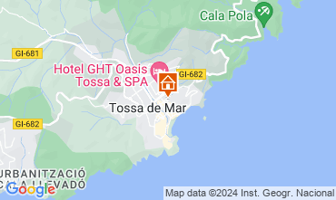 Mapa Tossa de Mar Apartamentos 109158