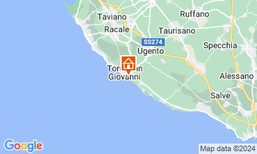 Mapa Ugento - Torre San Giovanni Apartamentos 128316