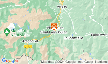 Mapa Saint Lary Soulan Chal 102168