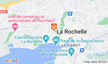 Mapa La Rochelle Apartamentos 128387
