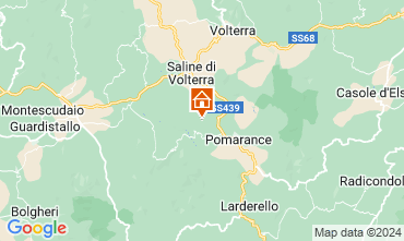 Mapa Volterra Casa de turismo rural/Casa de campo 121193