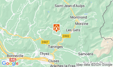 Mapa Praz de Lys Sommand Apartamentos 2365