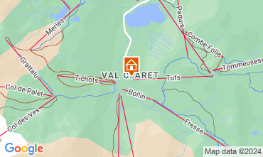 Mapa Tignes Estdio 3086