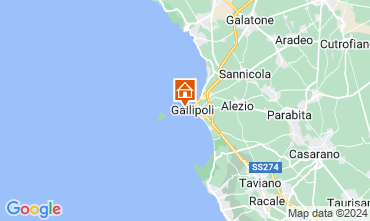 Mapa Gallipoli Apartamentos 128336