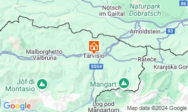 Mapa Tarvisio Apartamentos 129193