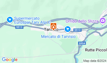 Mapa Tarvisio Apartamentos 129193