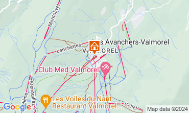 Mapa Valmorel Apartamentos 100847