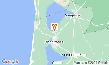 Mapa Biscarrosse Mobil Home 6589
