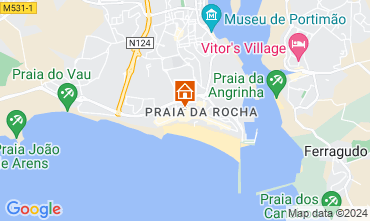 Mapa Praia da Rocha Apartamentos 71391