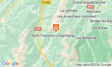 Mapa Saint Franois Longchamp Apartamentos 126083