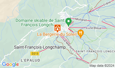 Mapa Saint Franois Longchamp Apartamentos 126083