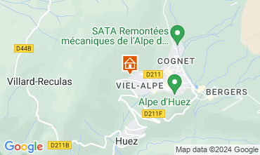 Mapa Alpe d'Huez Apartamentos 128756