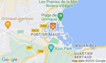 Mapa Port Grimaud Casa 9087