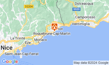 Mapa Roquebrune Cap Martin Estúdio 121234