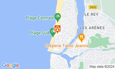 Mapa Hossegor Apartamentos 6463