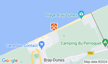 Mapa Bray-Dunes Apartamentos 93449